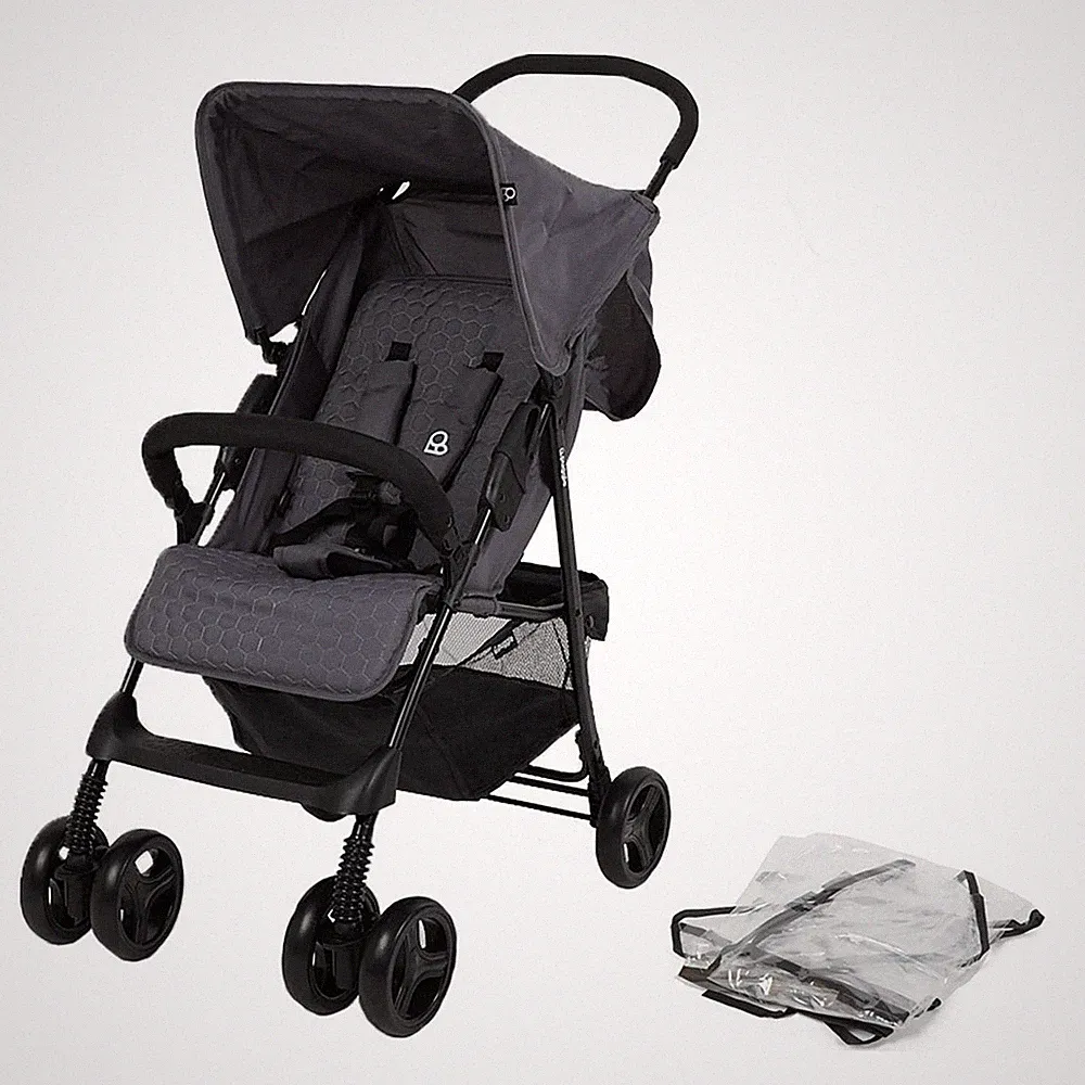 Puggle Holiday Luxe Kinderwagen Buggy Kinderbuggy mit Regenschutz