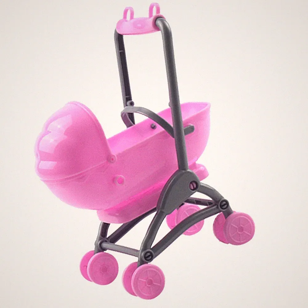Puppen Buggy Ab 1 Jahr Miniatur-Kinderwagen Kinderwagenspielzeug