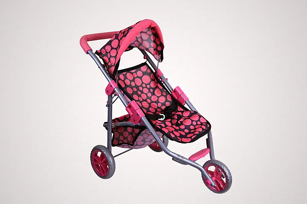 Puppen Jogger Kinderwagen Unisex Buggy's geeignet für Kinder zur Verwendung in der Schule Zuhause