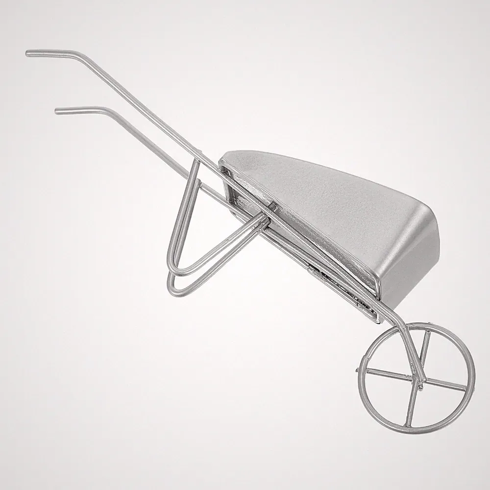 Puppenhaus-Eisenwagen Mini-Einkaufswagen Für Kinder Garden Tool Ornaments