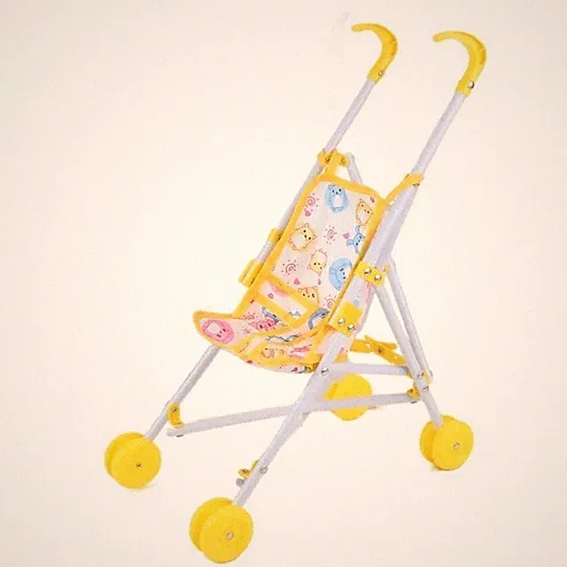 Puppenkinderwagen, Puppenbuggy, Spielzeug, stabiler Kinderwagen für Puppen