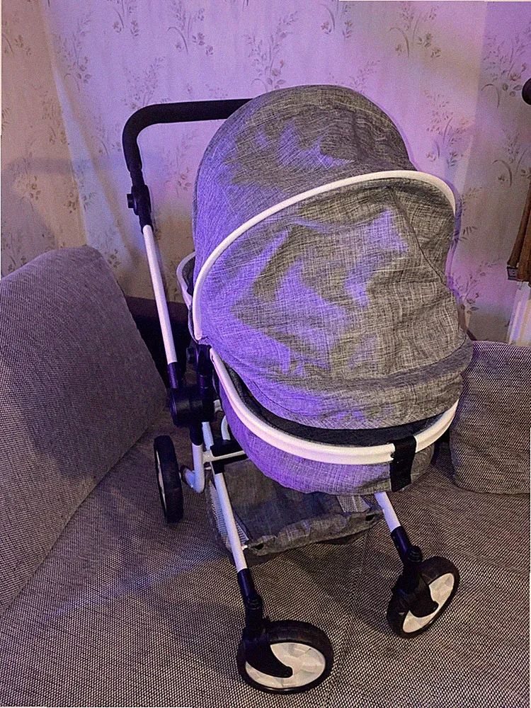 Puppenwagen Mika 2in1 Kombipuppenwagen für Kinder von 4 bis 8 Jahren