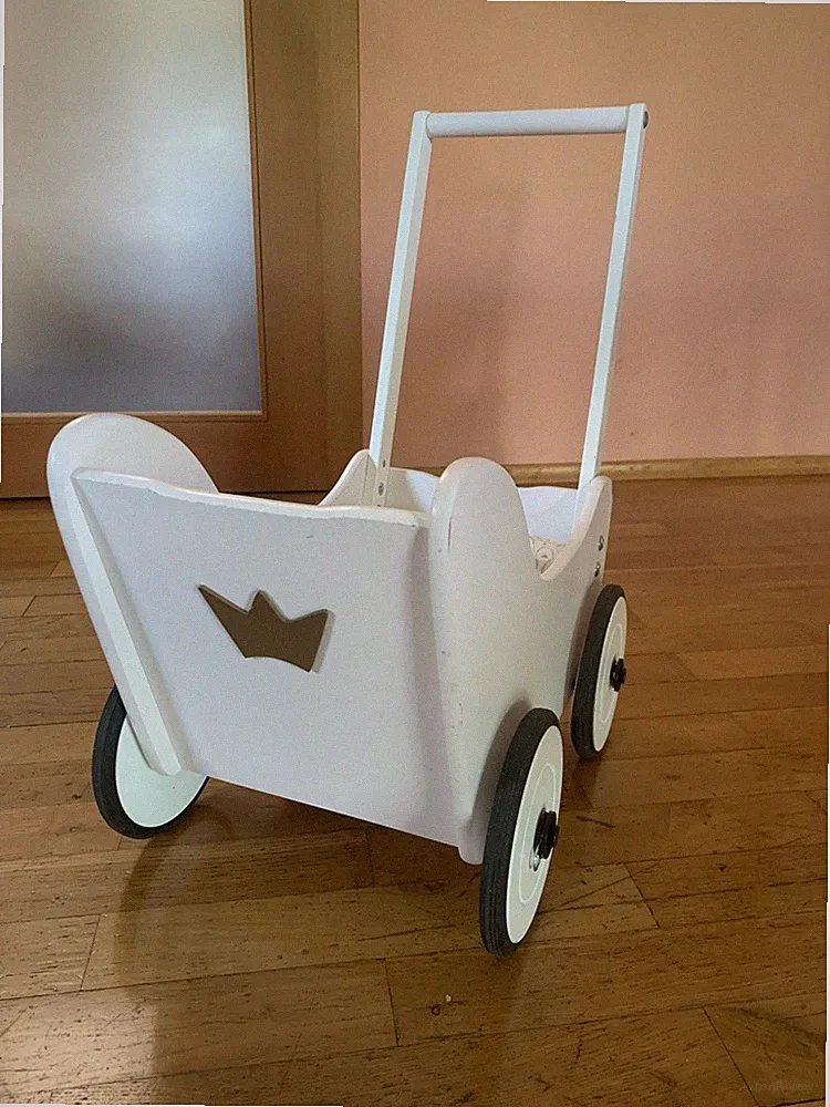 Puppenwagen Pinolino Prinzessin Lea - Weiß