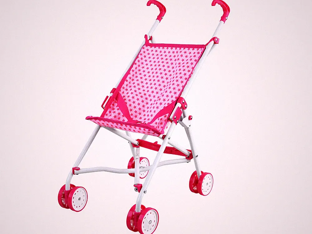 Puppenwagen Puppenkarre Kinderwagen für Puppen Puppenbuggy Puppenzubehör NEU JO