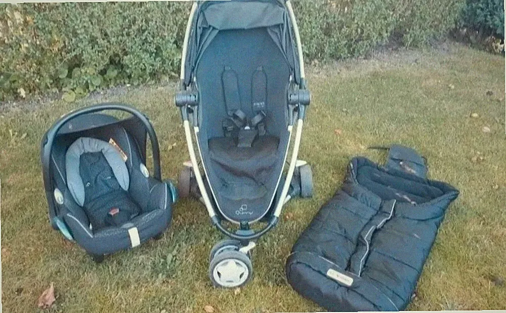 Quinny Zapp Xtra Kinderwagen Sportwagen + Maxi Cosi Babyschale