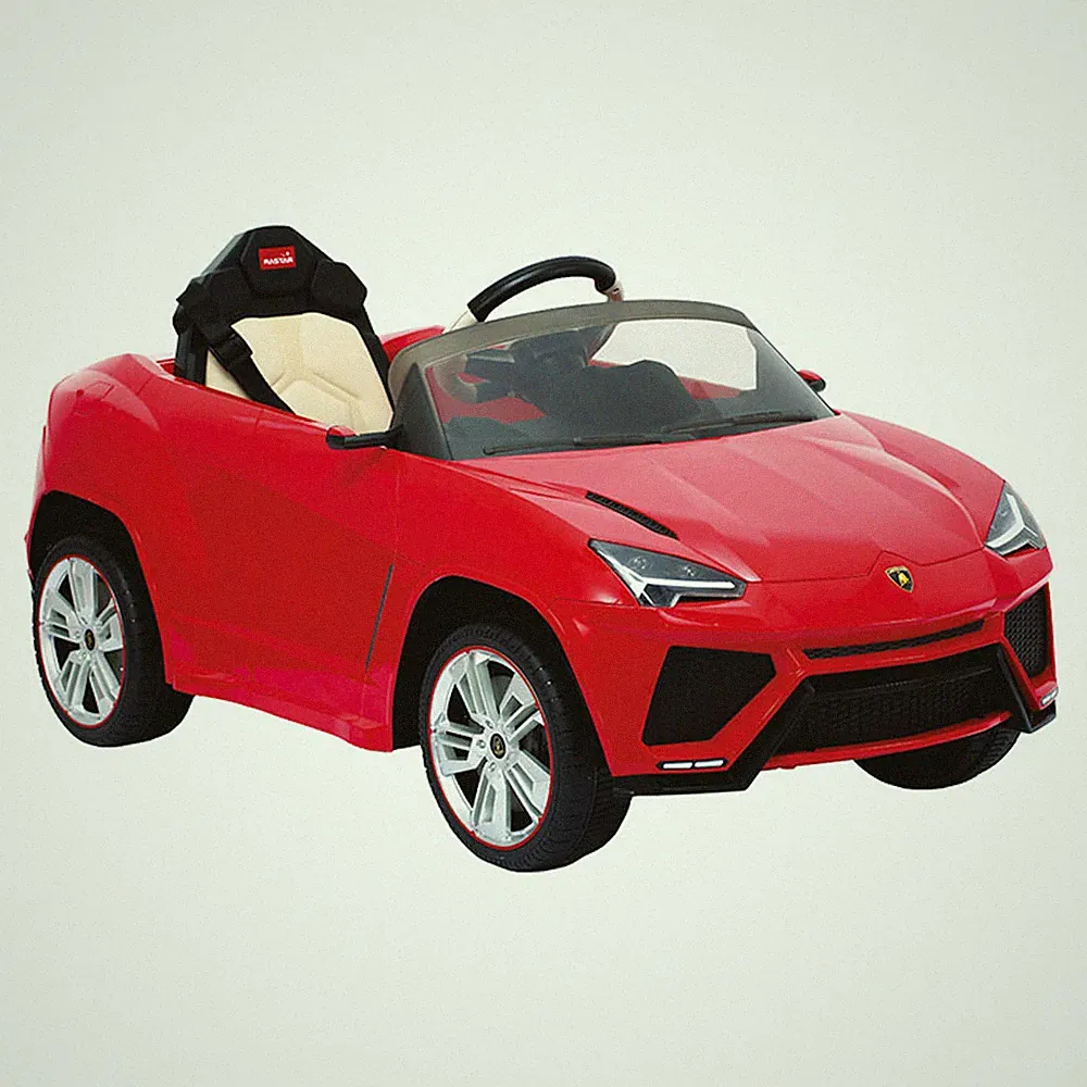 Rastar Ride On Elektroauto Lamborghini Urus rot für Kinder bis 30 Kg fahrbar