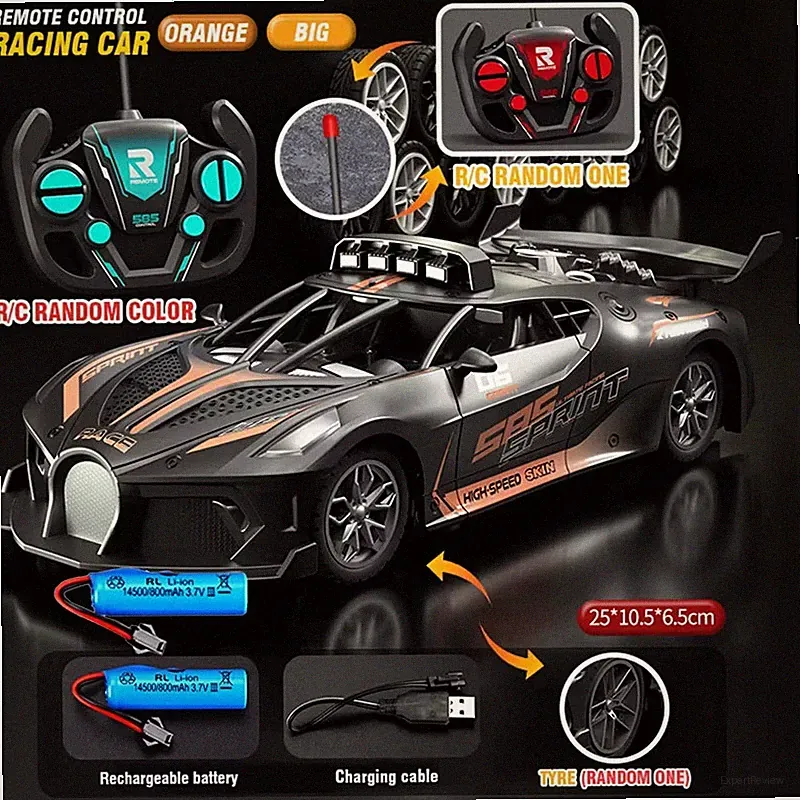 RC Auto Drift Sportwagen ferngesteuert Kinder Rennwagen Spielzeug