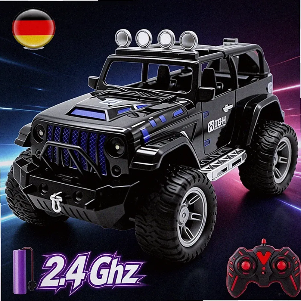 RC Monster Truck ferngesteuertes Auto Buggy Geländewagen 2,4 Ghz für Kinder NEU