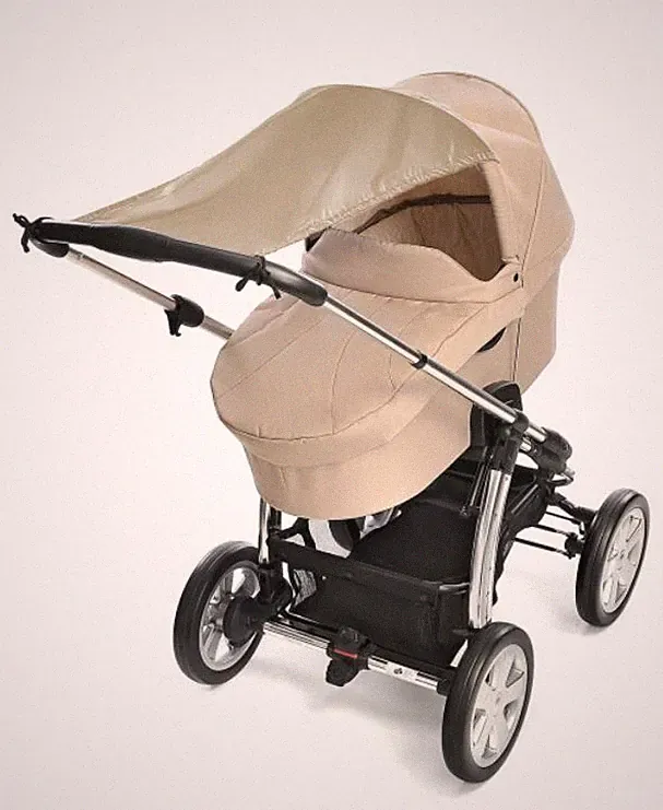 reer Sonnensegel universal für Kinderwagen Buggy Sonnenschutz 8411 Sand