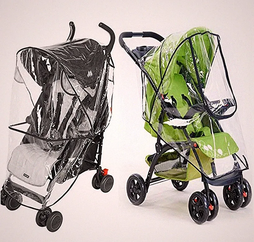 Regen Windschutz Wetterblende Zipper Für Peg Perego Kinderwagen NEW Klar