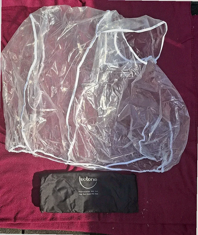 Regenpelerine Teutonia für Kinderwagen ,wie neu