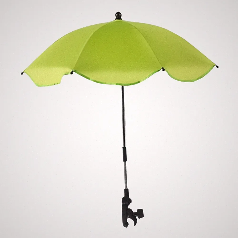 Regenschirm für Kinderwagen, tragbarer Pflanzenschatten, Strandkorbschirm mit