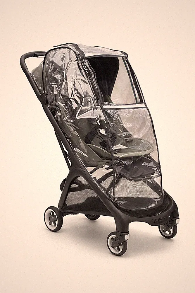 Regenschutz für den Bugaboo Butterfly Kinderwagen, hergestellt in Großbritannien aus superweichem PVC