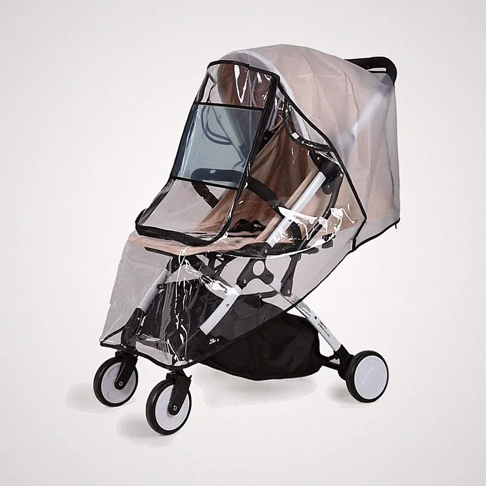 Regenschutz für Kinderwagen, Buggy Regenschutz, Kinderwagen Regenschutz mit B...