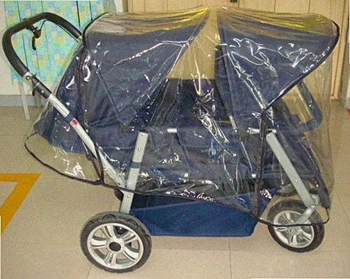 REGENSCHUTZ für KRIPPENWAGEN 4 Sitzer in TOP QUALITÄT 50705-1