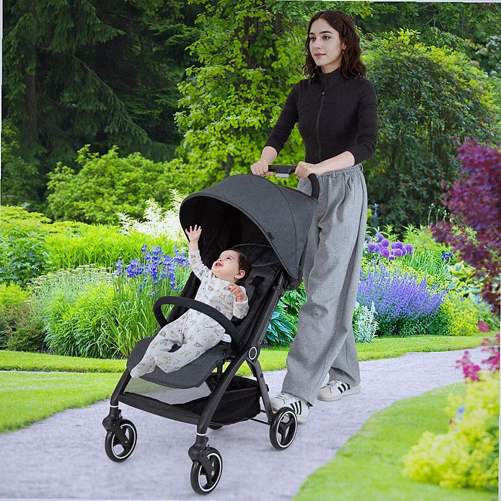 Reisebuggy Einhändig Klappbar Kinderwagen Liegefunktion Leichtgewicht
