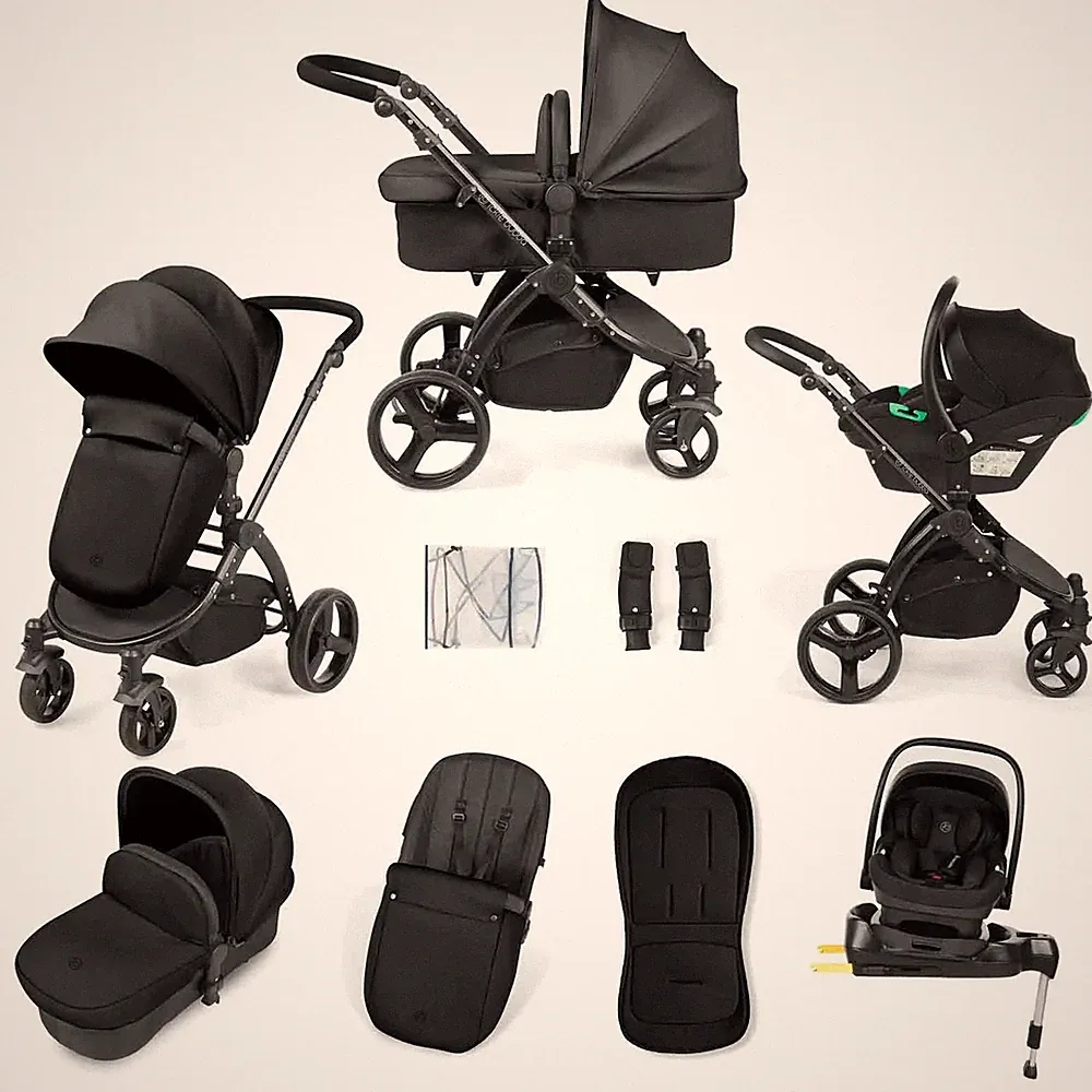 Reisesystem Kinderwagen Ickle Bubba Stomp Urban 10-teilig 180 Spin Autositz
