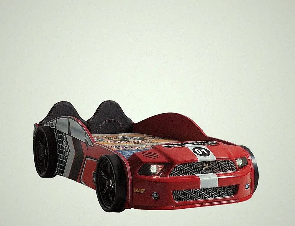Renn Auto Wagen Kinder Möbel Bett Schlafzimmer Holz Betten Matratze Bettgestell