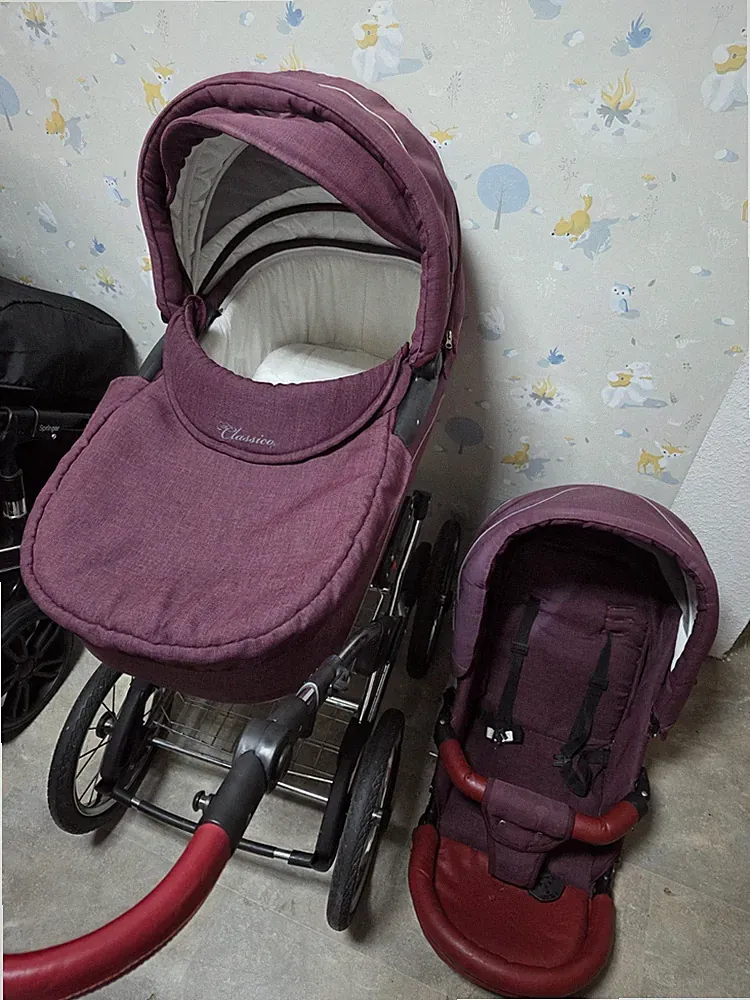 Retro Kinderwagen Kombi Kombikinderwagen Knorr Classico