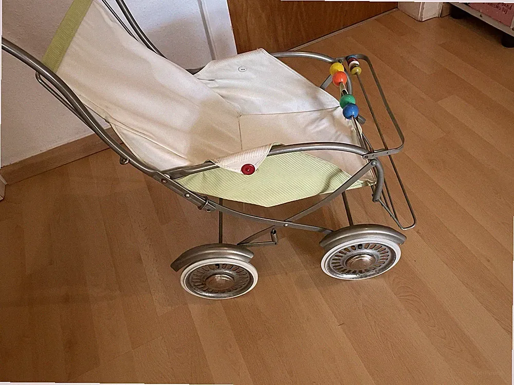 Retro klappbaren Sport Puppenwagen Vintage 50er Jahre RAR