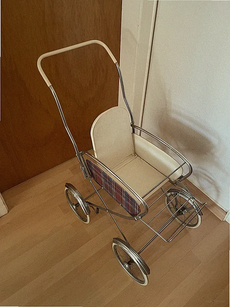 Retro klappbaren Sport Puppenwagen Vintage 60/70er Jahre RAR