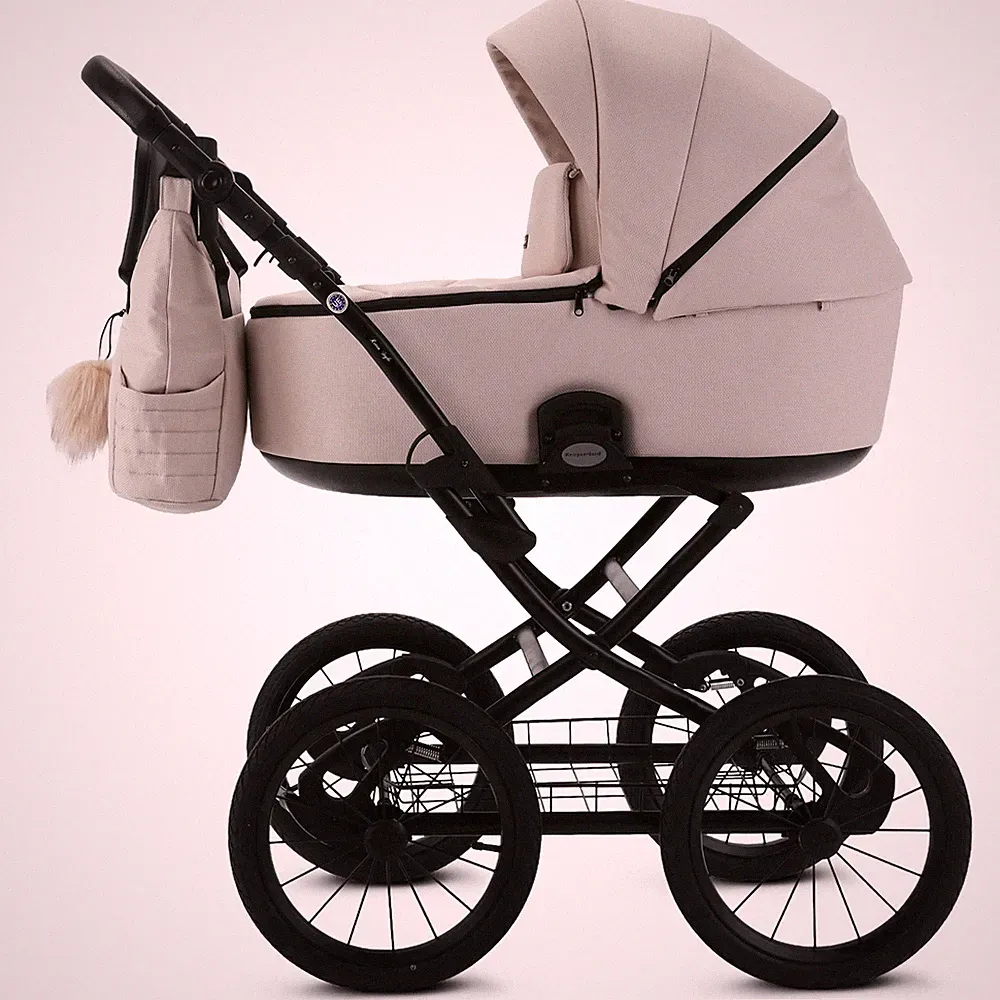 Retro Kombi Kinderwagen Luxuskinderwagen Knirpsenland Style 2.0 viele Farben