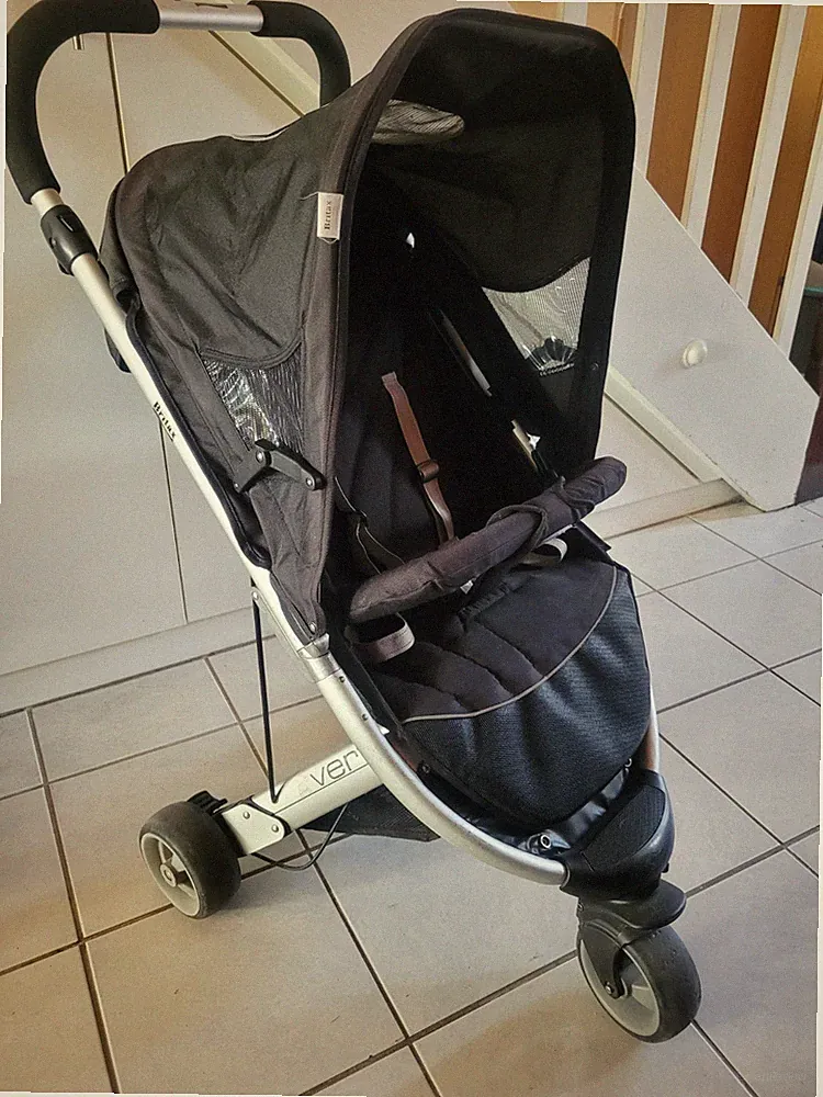 Römer Britax Verve Buggy schwarz, klein, Urlaub, Reise