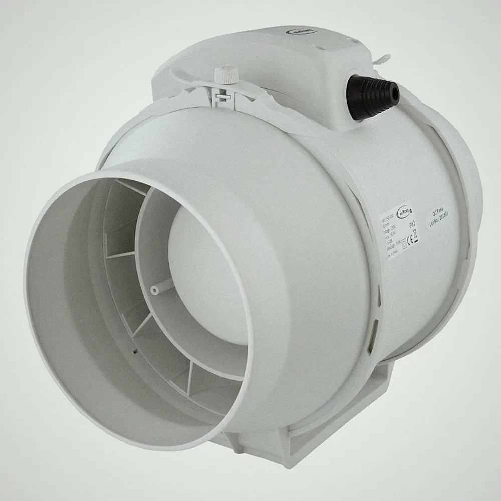 Rohrventilator Rohrlüfter Ventilator Kanallüfter ø200mm Gebläse Einschub aRil