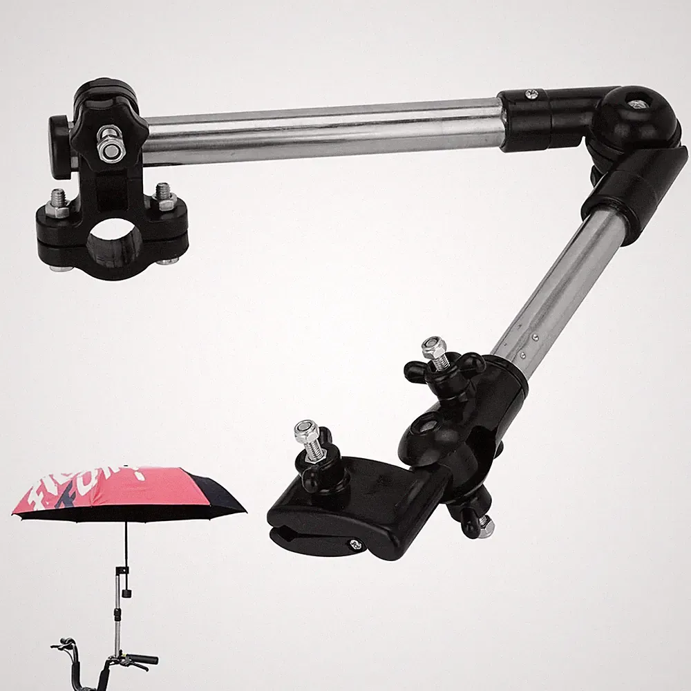 Schirmhalter für Fahrrad Rollstuhl Kinderwagen Rollator Sonnenschirm Verdicken