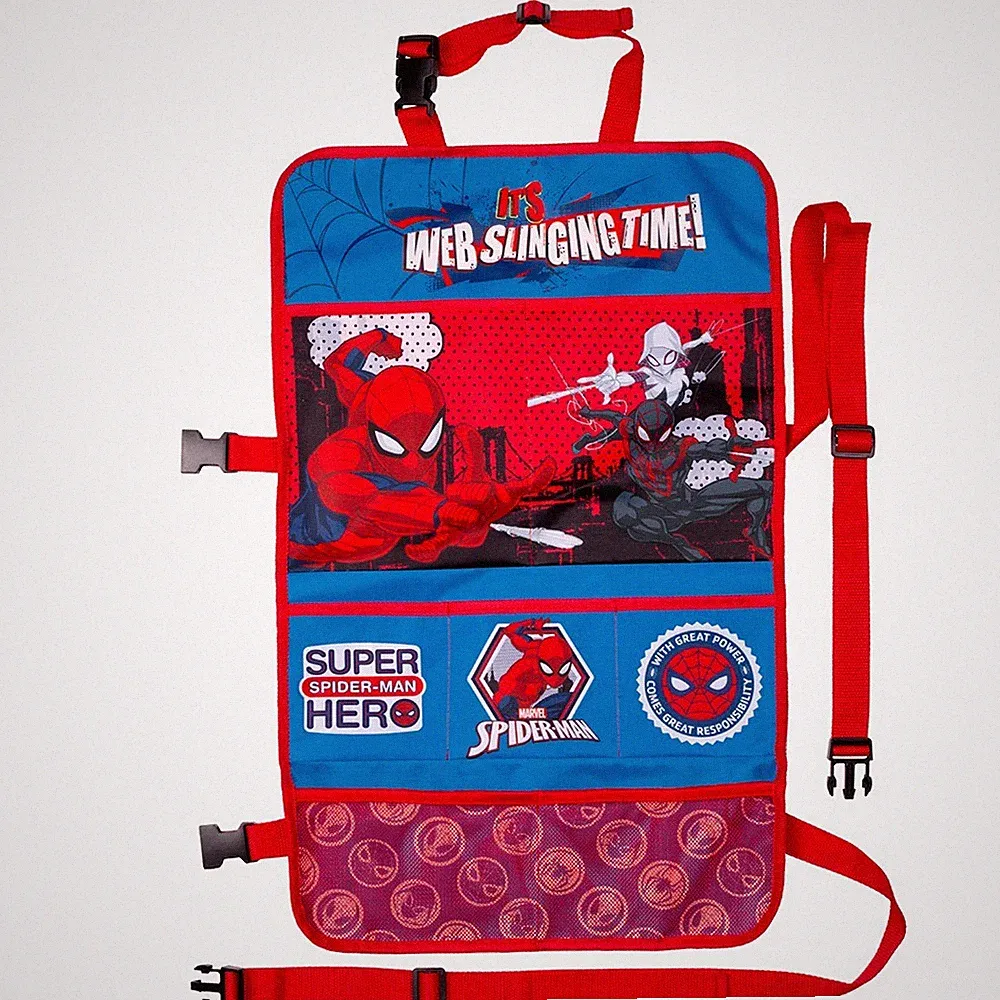 Seven Polska Marvel: "Spiderman Organizer" für Autorücklehne und Kinderwagen