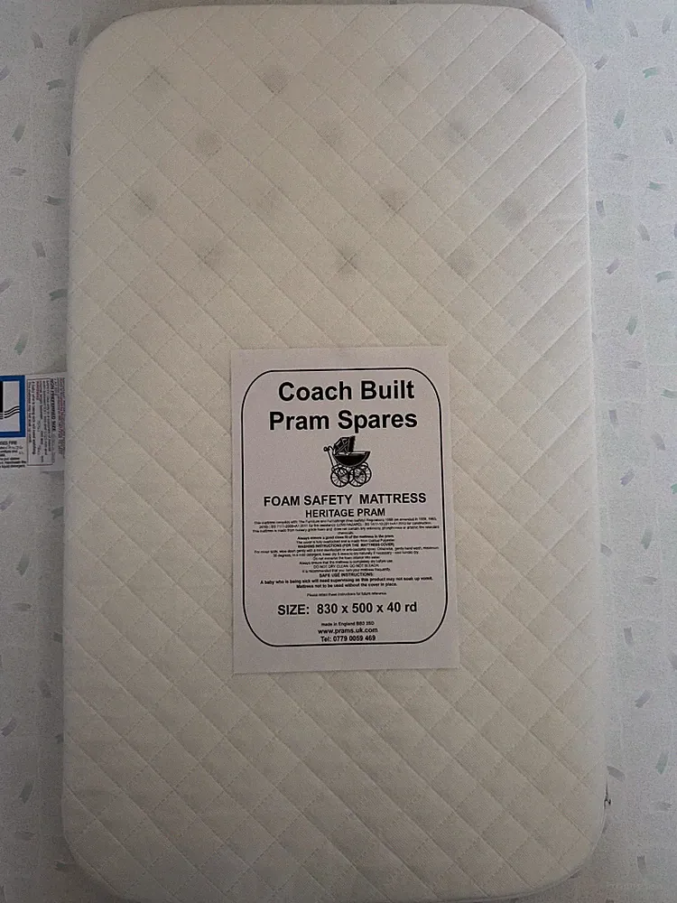 Sicherheitsmatratze für Chicco NEXT2ME Beistellbett neben mir Reißverschlussbezug MADE IN UK