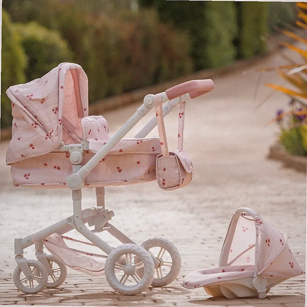Silver Cross Baby Puppenwagen City To Park 3 in 1 Reisesystem Floral