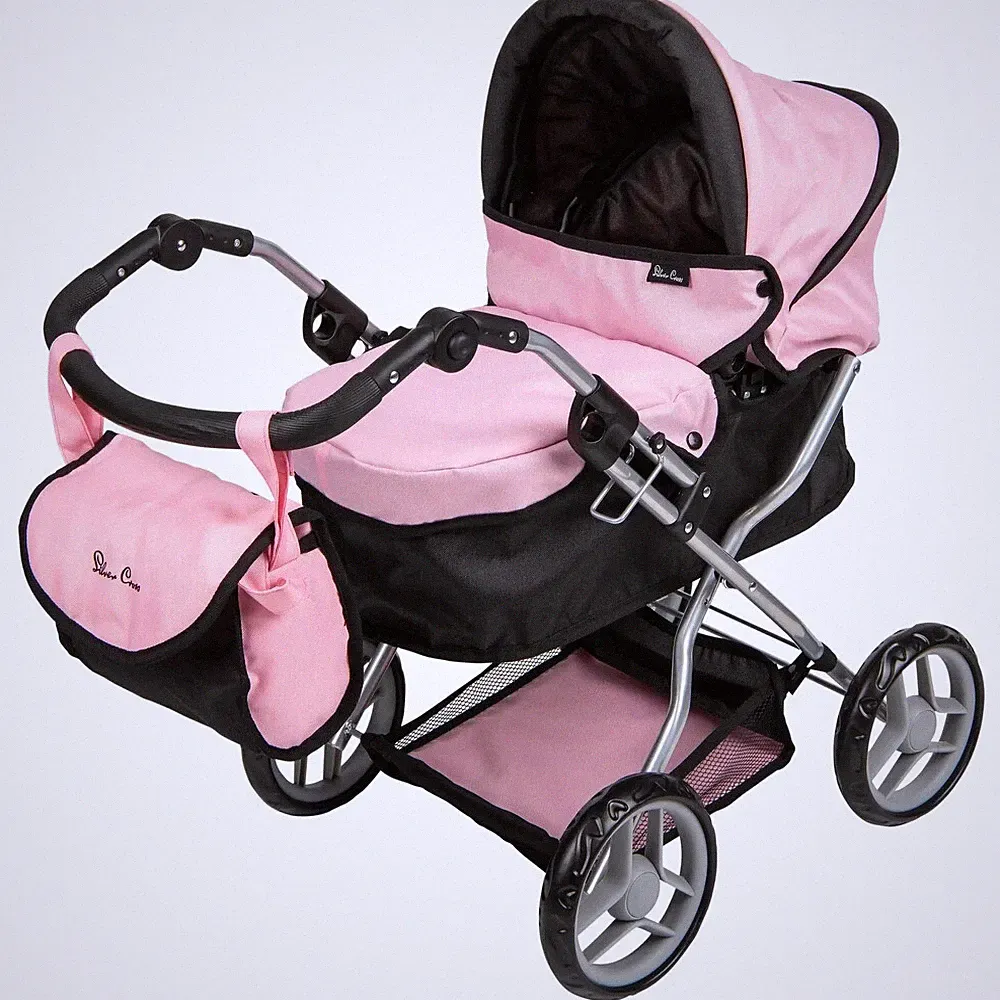 Silver Cross Puppen Ranger Kinderwagen Kinderbuggy Buggy Mädchen Kinder Spielspaß Spielzeug