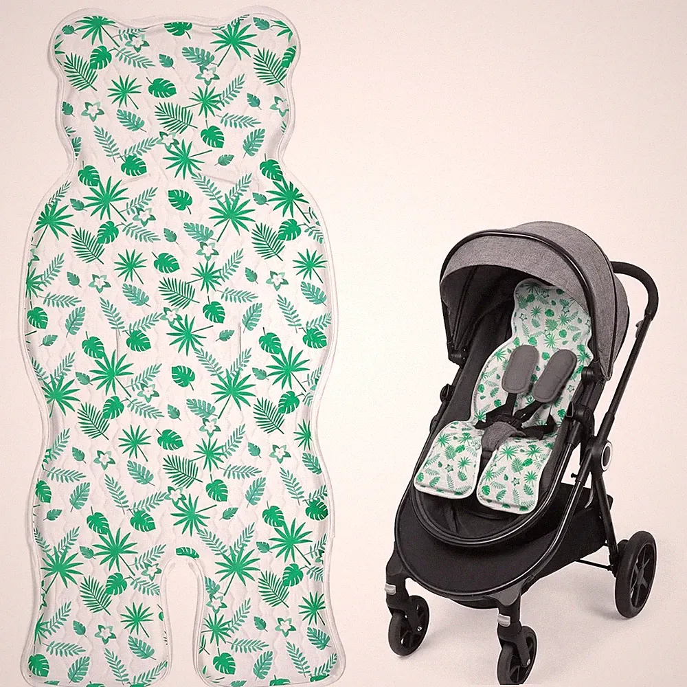 Sitzauflage Kinderwagen Buggy Atmungsaktiv Sommer Babysitz Grün