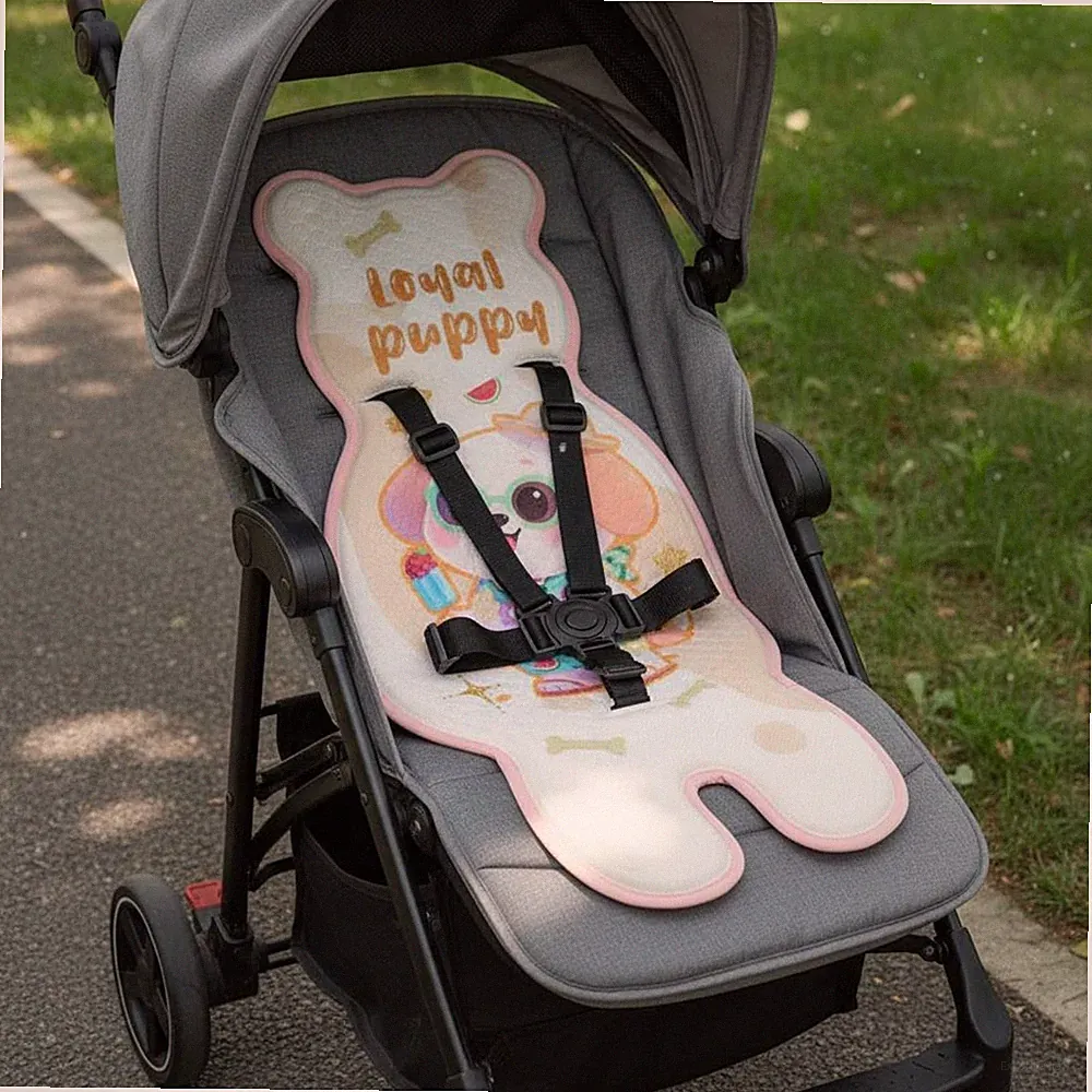 Sommer Sitzauflage Kinderwagen kühlend atmungsaktive Sitzeinlage für