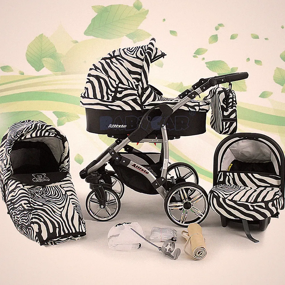 SONDERPREIS Neu Kombi Kinderwagen Schwenkräder Sportsitz Autositz Babyschale