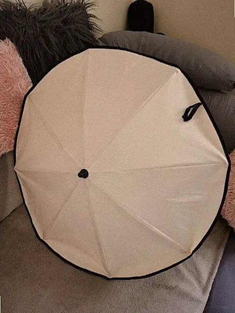 Sonnenschirm,Creme , Schirm, Neuwertig, Kinderwagen, Universal