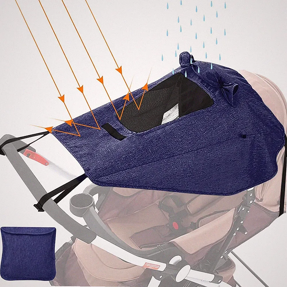 Sonnensegel Kinderwagen UV Schutz 50 Winddicht Staubdicht
