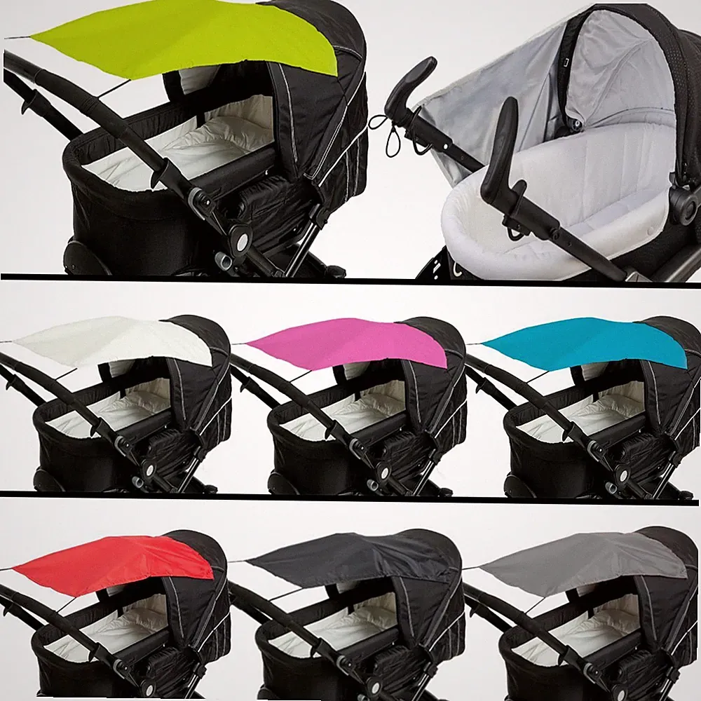 SONNENSEGEL UV50+ universal Buggy Kinderwagen Baby Sonnenschutz Sonnenschirm
