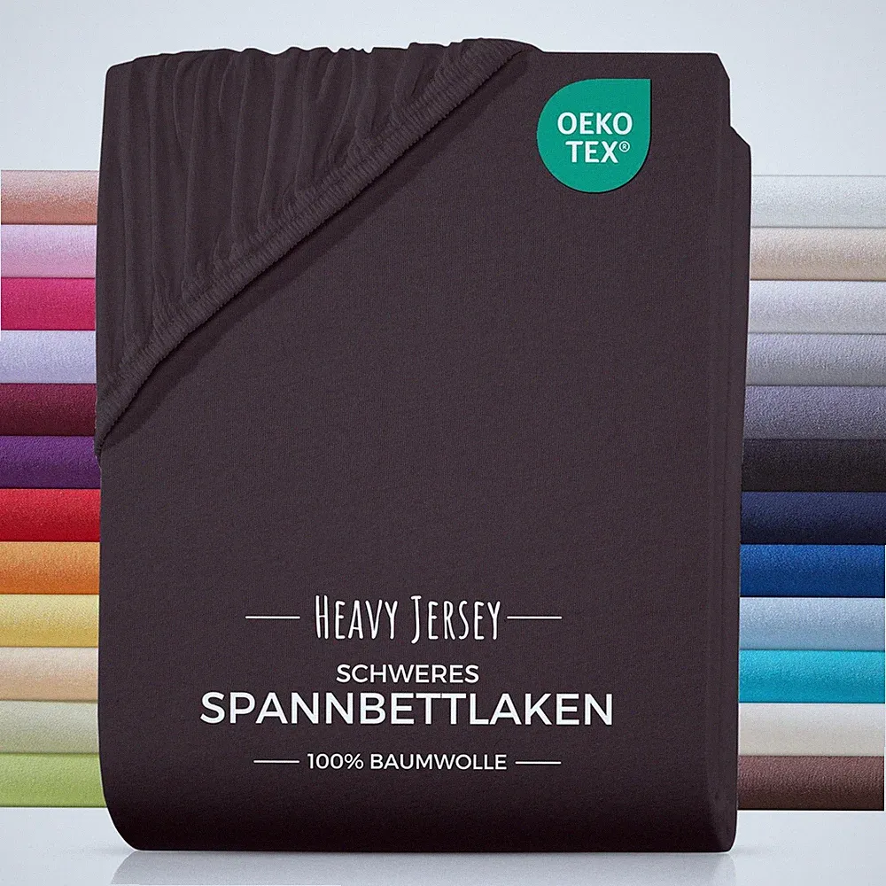 Spannbettlaken Bettlaken Jersey Spannbetttuch Matratzenbezug Baumwolle Laken