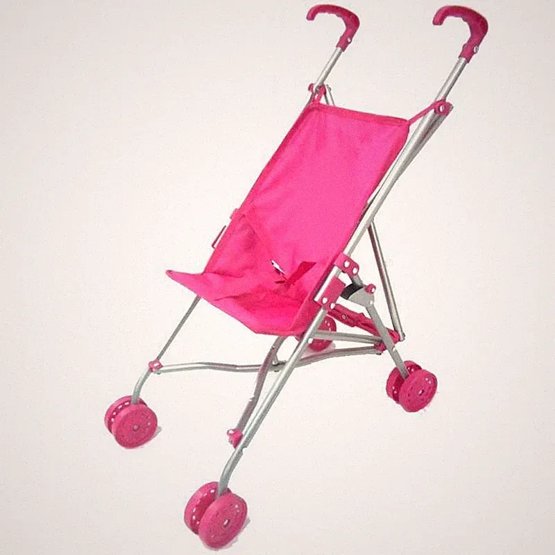 Speelgoed Kinder Puppenwagen Rosa Puppen Buggy Sportwagen Kinderwagen faltbar