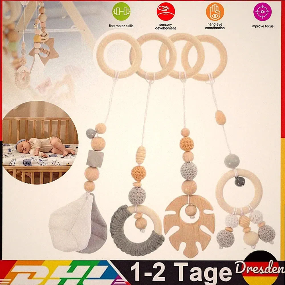Spielbogen Baby Spielzeug für Babyschale Kinderwagen Autositz Spielzeug