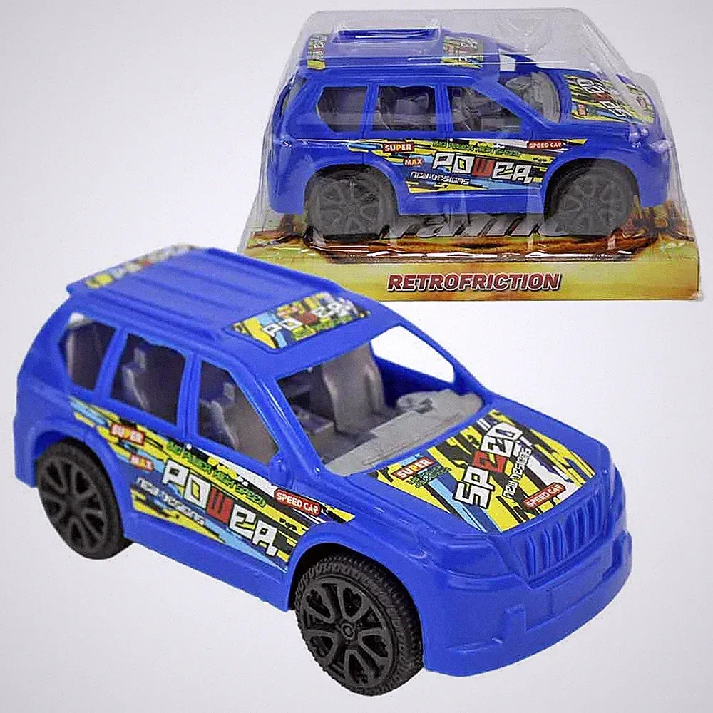 Spielzeug Auto SUV mit Rückzug - ca. 13 cm Rennauto Kinder Rennwagen