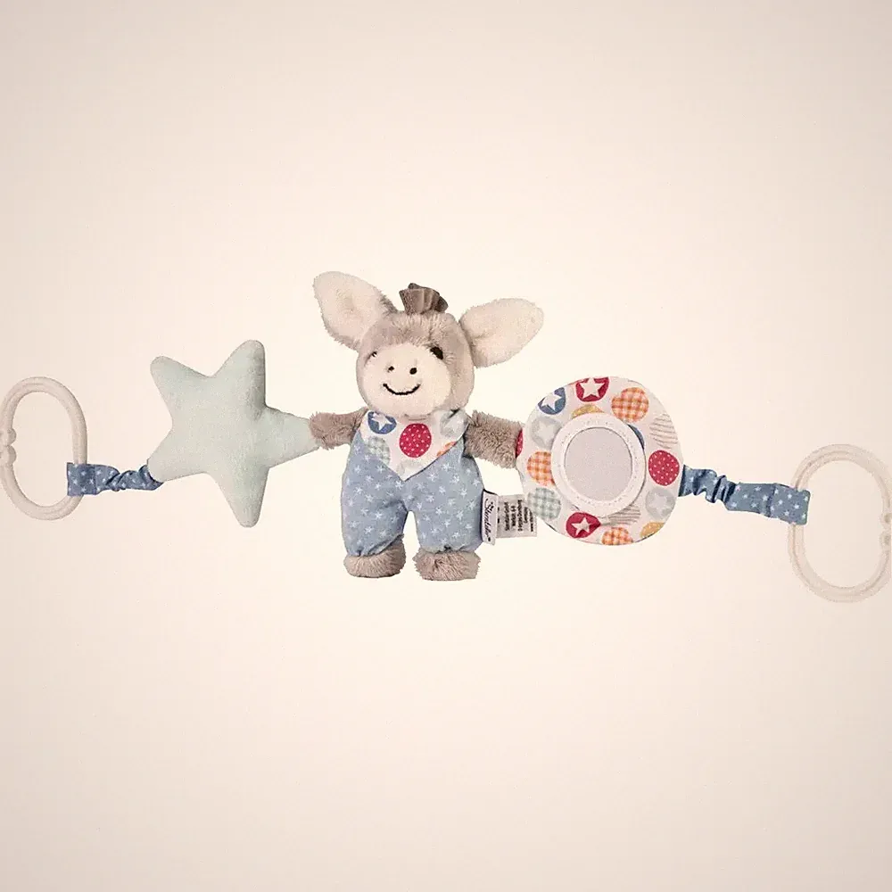 Sterntaler Kinderwagenkette Emmi, mittelblau