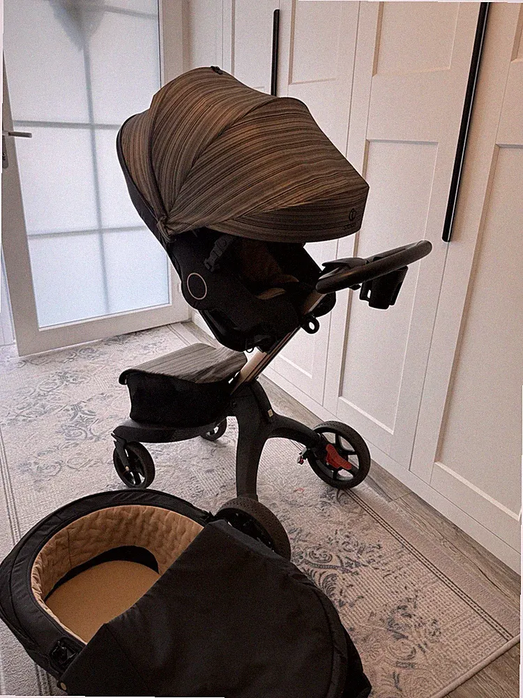 Stokke Xplory Kinderwagen X Gold Black