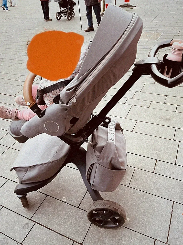 Stokke Xplory X Kinderwagen Kinderbuggy Kombikinderwagen Buggy Modern grau