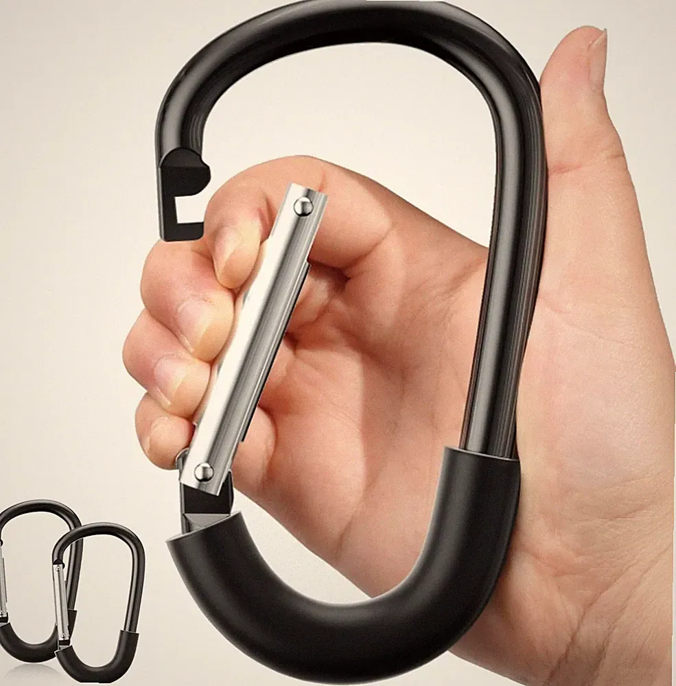 SURDOCA Kinderwagenhaken für Mama, Kinderwagen-Clips zum Aufhängen von Tasche