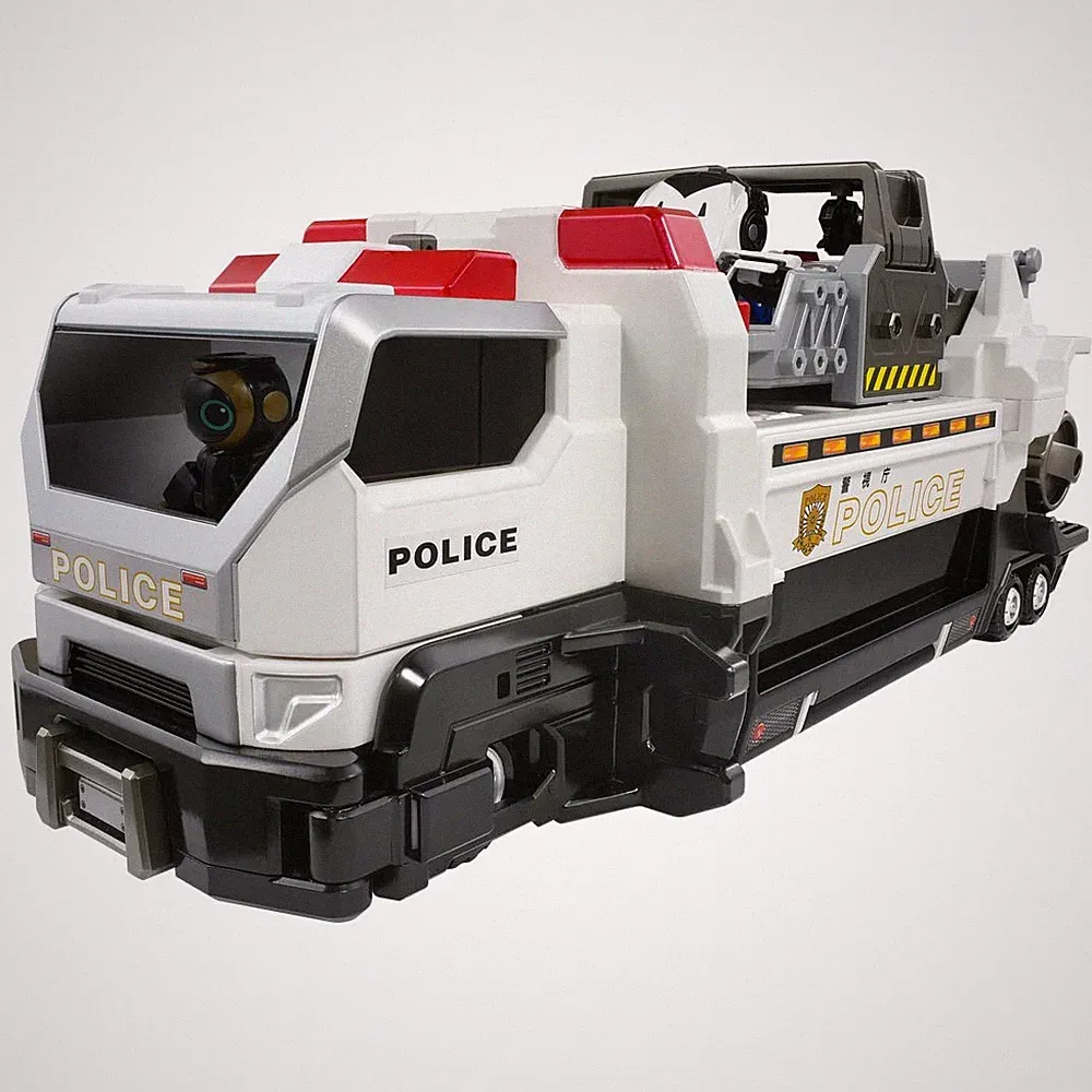 TAKARA TOMY Tomica Job Labor DX Braver Transporter Polizei Mini-Auto