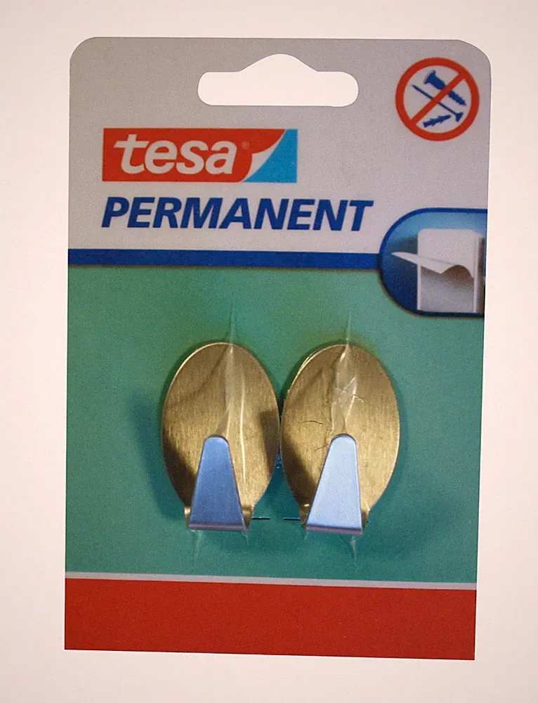Tesa Permanent Haken Edelstahl Wandhaken Handtuchhalter Klebehaken Handtuchhaken