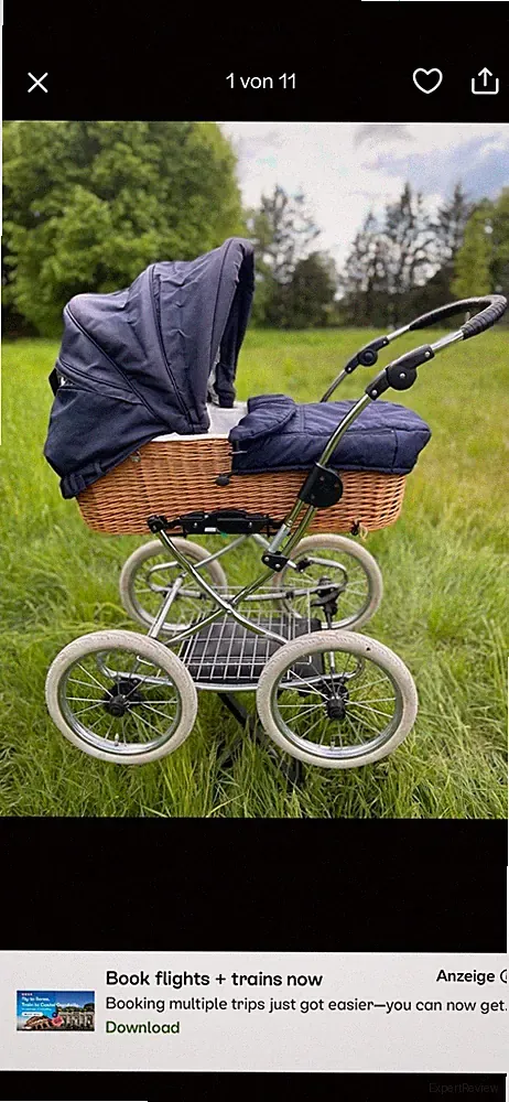 Teutonia Eleganza Kinderwagen Retro DIY